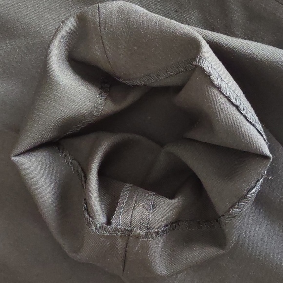 NWT Lauren Ralph Lauren Size 42 Ultra Flex Black Pants *Altered Inseam* - Picture 8 of 15